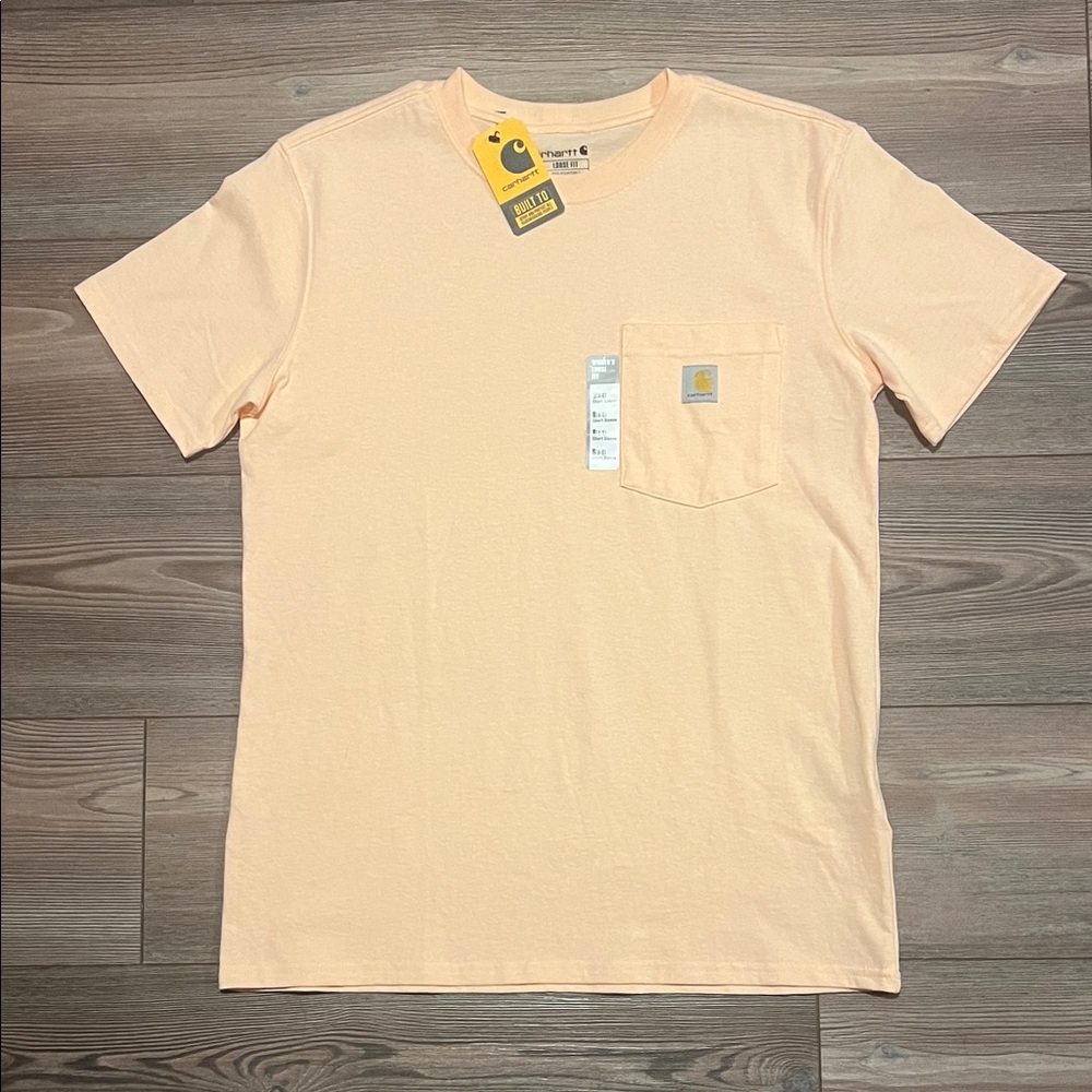 Carhartt WOMEN'S LOOSE FIT HEAVYWEIGHT SHORT-SLEEVE POCKET T-SHIRT
